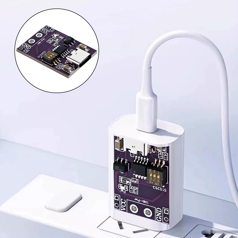 6 Pieces QC/PD/AFC Power Supply Trigger Module: Fast Charge Trigger