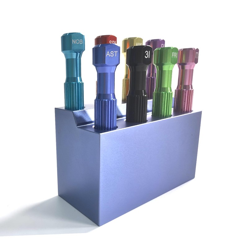 EASYTODENTA 8pcs/Set Dental Lab Implant Screw Driver Kit Dental Abutment