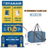for Ryanair Underseat Cabin Bag 40X20X25 Foldable Travel Duffel Bag