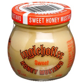 Inglehoffer Mustard, Sweet Honey, 4-Ounce Jars (Pack of 12)