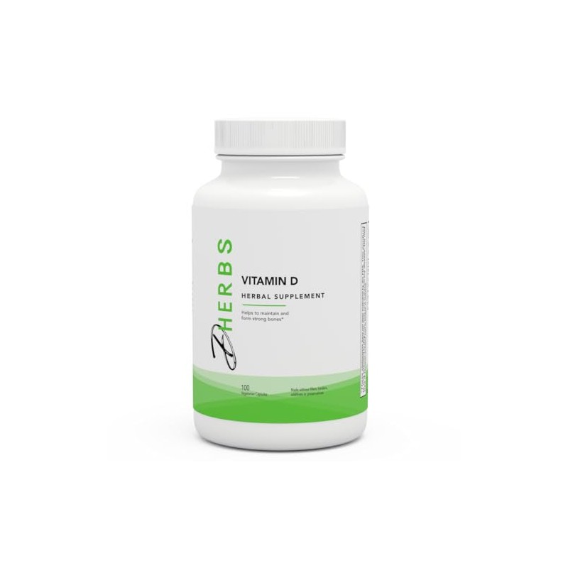 Dherbs Vitamin D, 100-Count Bottle