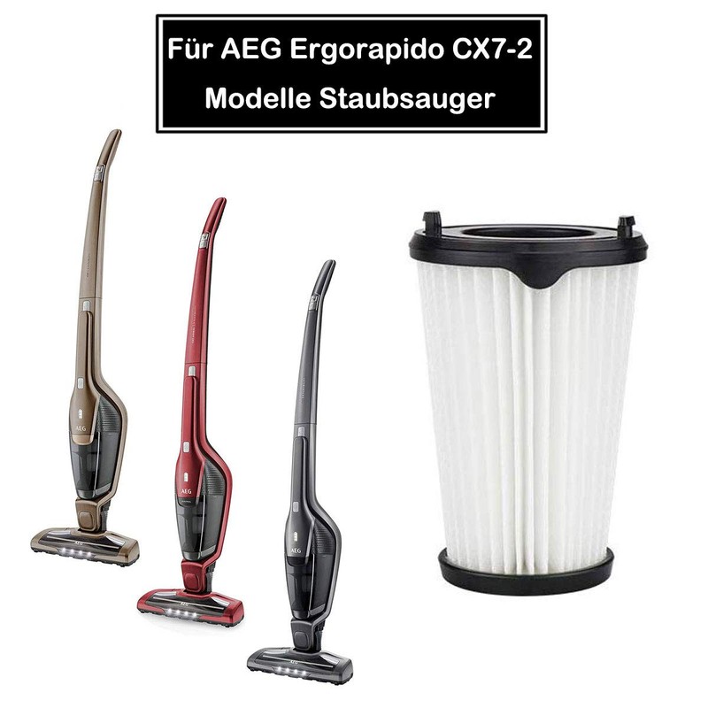 Rediboom 4-Pack Replacement Filters for All AEG Ergorapido CX7-2 Models