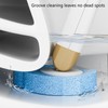 Disposables Toilet Brush with Liquid Wall-Mounted Tool for Bathroom Replacement
