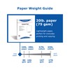 PrintWorks Professional Pre Punched Paper, 5 Hole Punch Top For