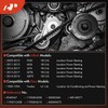 A-Premium Engine Serpentine Drive Belt Compatible with Infiniti QX70 2014,