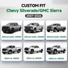 GIANT PANDA Waterproof Neoprene 2 Pack Front Car Seat Covers