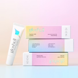 Gloshell Squalane Melt Lip Balm, 0.4 fl oz (11 ml), High Moisturizing, Lip Care, Squalane 200,000 ppm, Ceramide, Panthenol, Shea Butter, Sensitive Skin, Dry Lips, Keratin, Korean Cosmetics