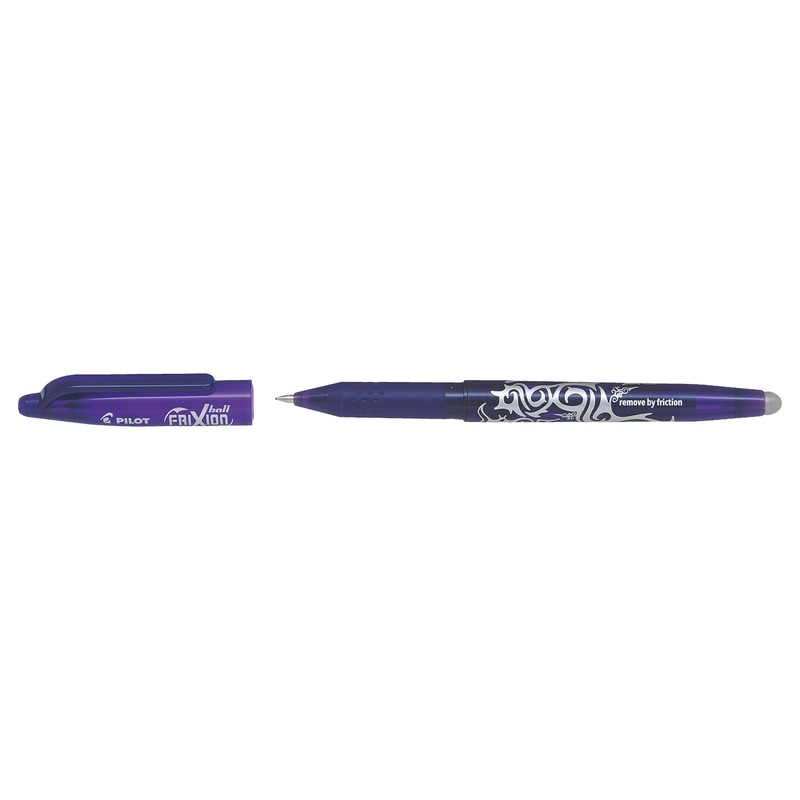 Pilot Frixion Rollerball pen, Erasable, Black 0,7 mm
