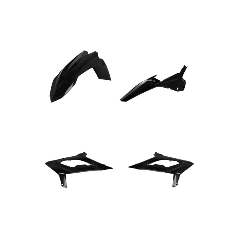 Acerbis Black Standard Plastic Body Kit (2979650001)