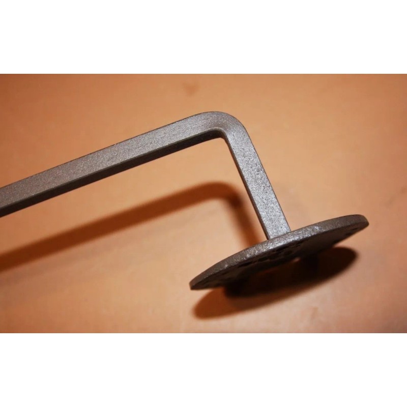 Unbranded (3) Cast Iron Farm Ranch Horse Towel Rack Paper