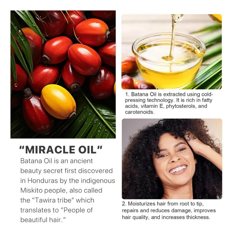 Aceite De Batana Para Crecimiento Y Caída Del Cabello 120g