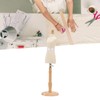 Fdit Mini Female Mannequin Torso, Height Adjustable, Clip-on Female Dress