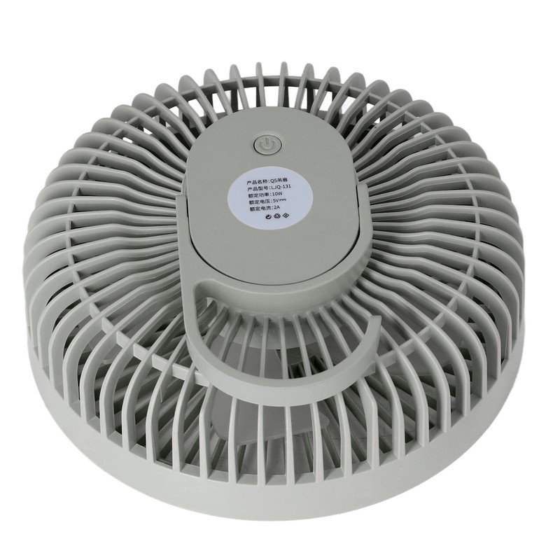 2 in 1 Desktop Fan ABS PP 4000mah 3 Gears