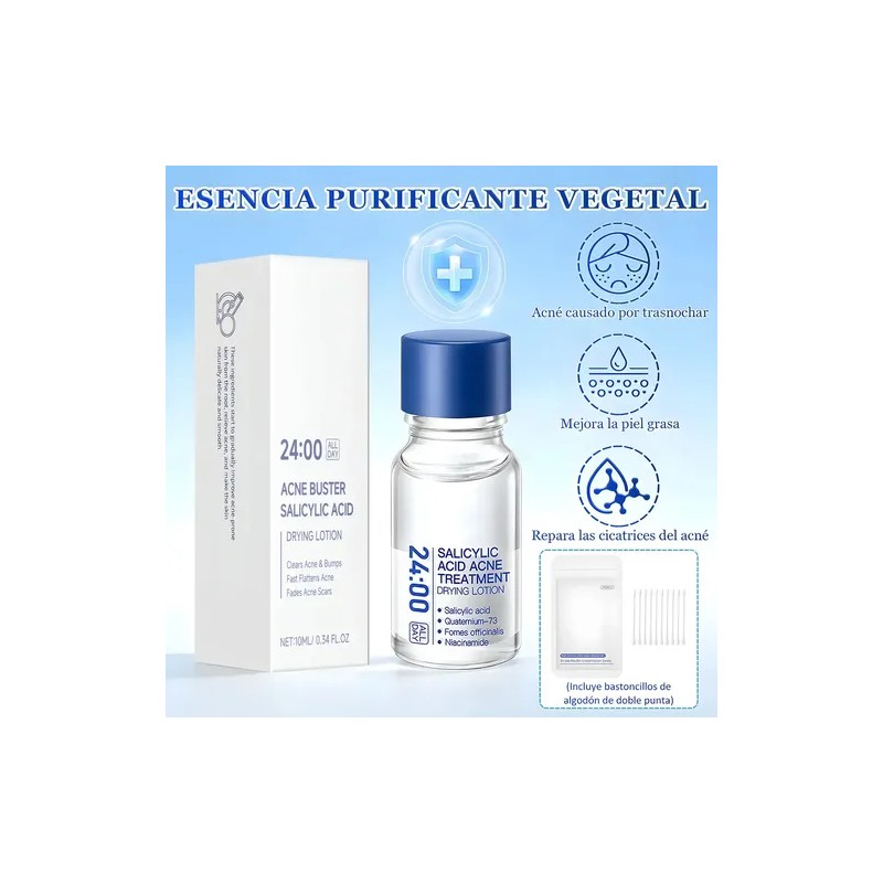 Acne Buster Loción Secante Con Ácido Salicílico 10ml Todo Tipo