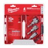 Milwaukee 49-22-8610 One-Piece Carbide Hole Cutter 4-Piece Set