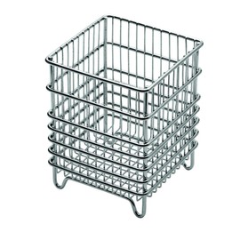 Weis Stainless Steel Cutlery Basket, Silver, 12 x 12 x 15 cm