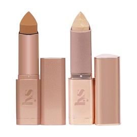 No Limits Cream Bronzer Stick x Aim High Highlighter Stick:_Motivate x Brave (Light/Medium)