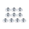 sourcing map M10x25x1.8mm Brad Hole Tee Nut Carbon Steel T-Nuts