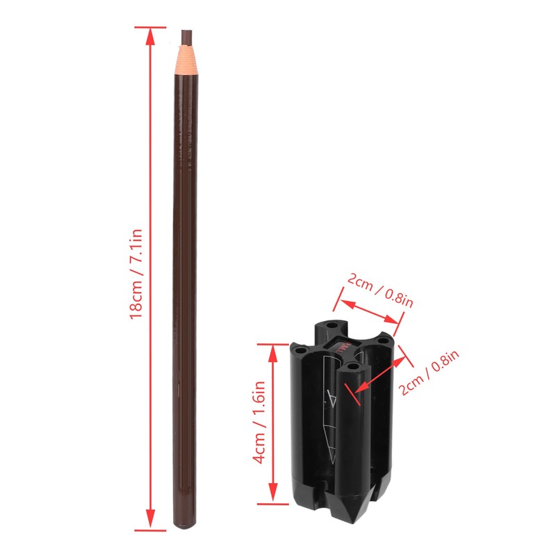 Waterproof Microblading Eyebrow Pencil in 3 Colours, Easy Wipe Clean