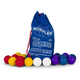 18 Ball Murble Activity Set, 8 Players, 2 Ball Each, for Ages 9 to Adult.