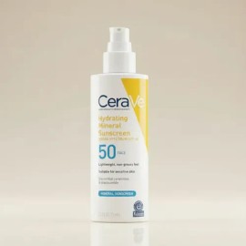 Cerave Hydrating Mineral Sunscreen Spf 50 Face 75ml