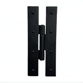 Wrought Iron H Hinge 7 Inch Vintage Style Door Hardware