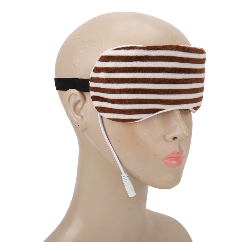 Heating Blindfold USB Hot Compress Adjustable Improve Sleep Nourish Eyes