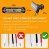 EASE2U E Emergency Strobe Lights, Universal Surface Mount Amber/White Emergency