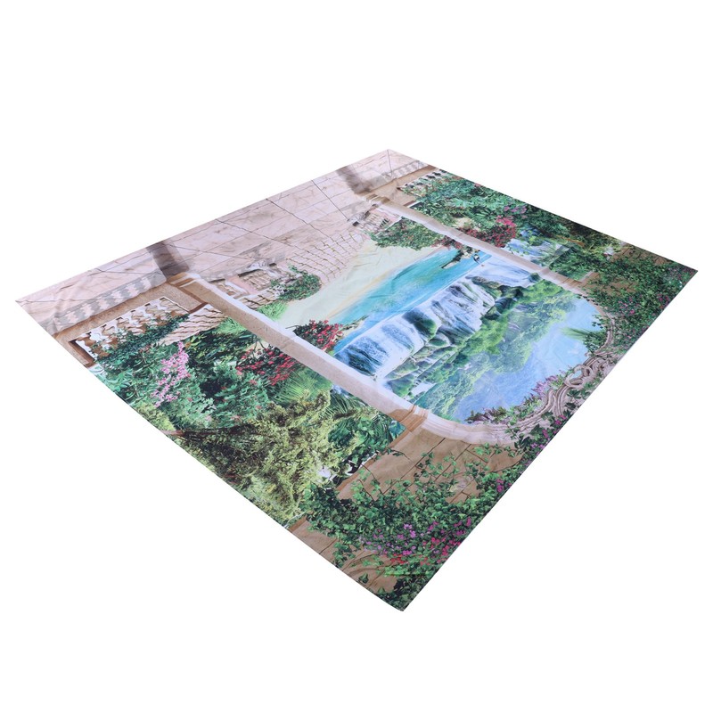 Landscape Tapestry 7.5x5.9ft Polyester Fiber Durable Background Wall Hanging Decorative