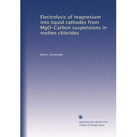 Electrolysis of magnesium into liquid cathodes from MgO-Carbon suspensions in molten chlorides