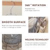 GmeDhc Clothes Hanger, Space-Saving, Foldable, Wardrobe Organiser, Rotatable, Stainless Steel