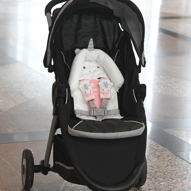 Travel Bug Baby & Toddler 3-Piece Head Support & Strap