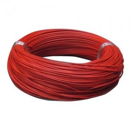Sumiden Hitachi Cable, 600 V, Vinyl Insulated Wire, Ground Wire, Single Wire, 0.06 inch (1.6 mm), 3.2 ft (1 m) Unit, Red, IV 1.6 Aka,