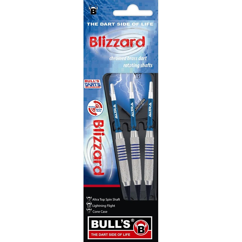 Bull´s Blizzard soft darts 16 grams 49,2 mm blue/silver