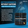 PEScience High Volume Stim-Free Pre Workout Pump Powder, Nitric Oxide