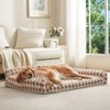 Orthopedic Dog Beds for Large Dogs Washable, Detachable Side Bolster