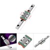Linear Guide Rail, 100 mm LML9B Mini Linear Rail Guide,