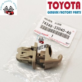 Toyota NEW GENUINE OEM TOYOTA CAMRY COROLLA VENZA IVORY SUN VISOR HOLDER 74348-33040-A0