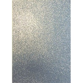 Tophobby 1 sheet of glitter foam rubber, 12 choices (silver)