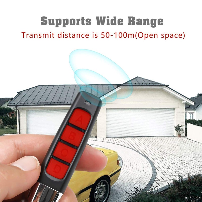 Wireless Smart Remote Control with Key Ring, Long Distance for