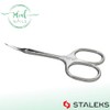 STALEKS UNIQ SQ-10/3 - Tijeras para cutículas (hoja curvada clásica)