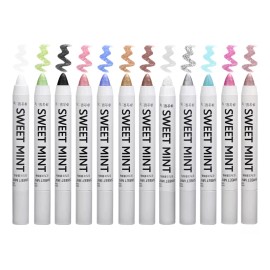 Veraly Set 12 Sombras Barra Seda Cremosa Brillante/mate Maquillaje