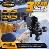 Adjustable Trailer Hitch Ball Mount with 6" Drop/Rise Fits 2"