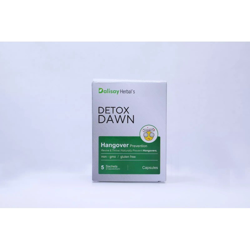 Dalisay Herbals Hangover Relief Hangover Cure Detox Dawn 20 Capsules