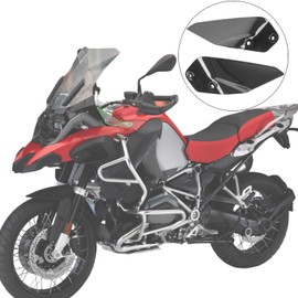 Motorcycle Handshield Hand Guards Side Winglet Deflector for R1200GS Adventure 2014-2020 R1250GS Adv. 2019-2024 Windshield Airflow Panel Protector, Smoke