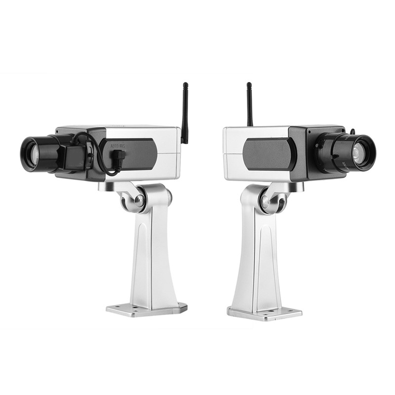 Bullet Dummy Fake Surveillance Security Camera Auto Movement Dummy Camera