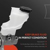 A-Premium Brake Master Cylinder with Reservoir and Sensor Compatible with