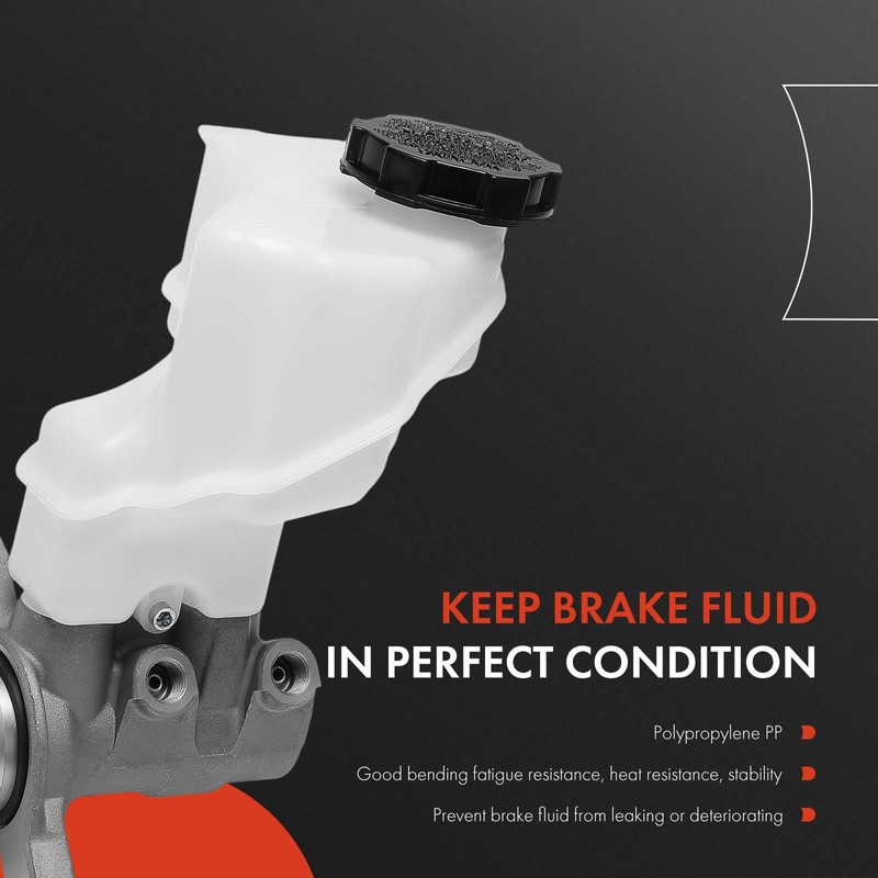 A-Premium Brake Master Cylinder with Reservoir and Sensor Compatible with