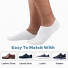 COOVAN No Show Socks for Men 7 Pack Cotton Casual