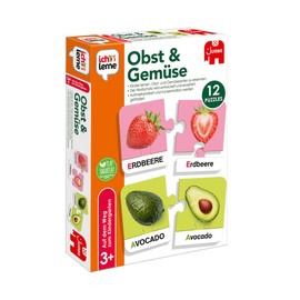 Jumbo - Ich lerne Obst & Gemüse - Educational Game from 3 Years - Children's Game for Nursery and Preschool